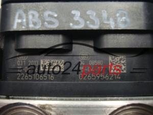 Αντλία αβς FIAT DUCATO BOXER JUMPER 0265244043, 51964374, 0265956214