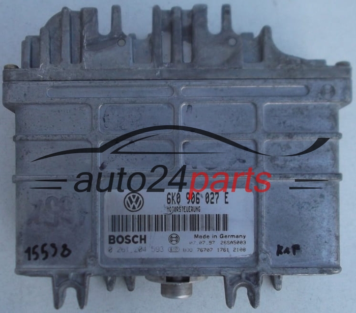 SEAT CORDOBA IBIZA INCA VW POLO CADDY 1.4 6K0906027E, 6K0 906 027 E, BOSCH 0261204593, 0 261 204 593