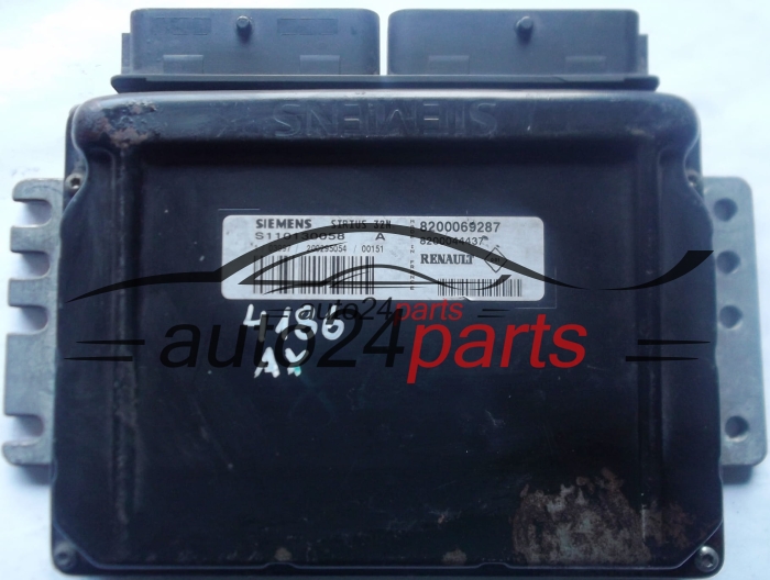 RENAULT CLIO 1.4 SIRIUS 32N S110130058A, S110130058 A, 8200069287, 8200044437