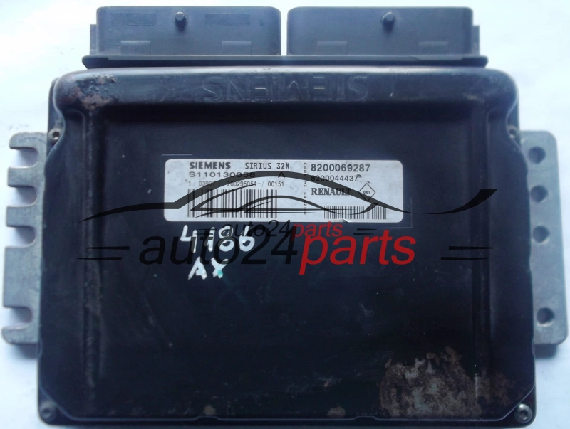 RENAULT CLIO 1.4 SIRIUS 32N S110130058A, S110130058 A, 8200069287, 8200044437