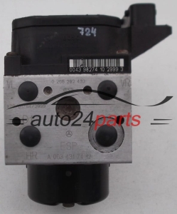 Pompe ABS et calculateur BOSCH 0 130 108 068, 0130108068, BOSCH 0 265 202 433, 0265202433, A 003 431 74 12, A0034317412