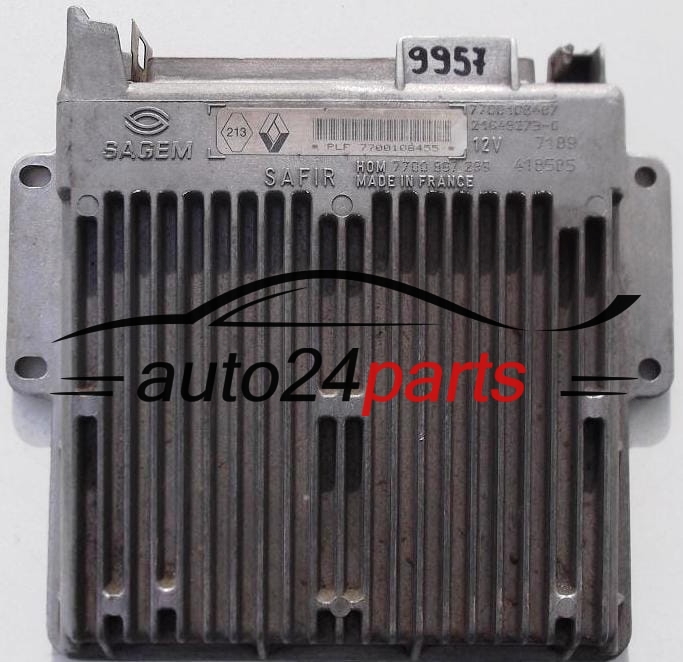 RENAULT CLIO 1.2, HOM7700868295, 7700108487, 21649273-0, PLF 7700108455