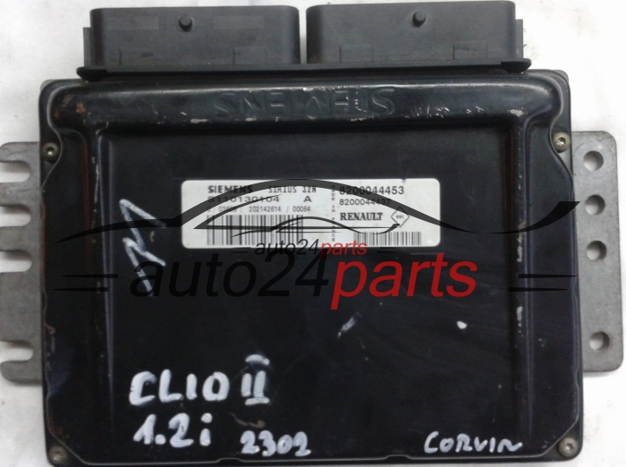 RENAULT CLIO 1.2 SIEMENS SIRIUS 32N S110130104A, S11013104 A, 110130104, 8200044453, 8200044437