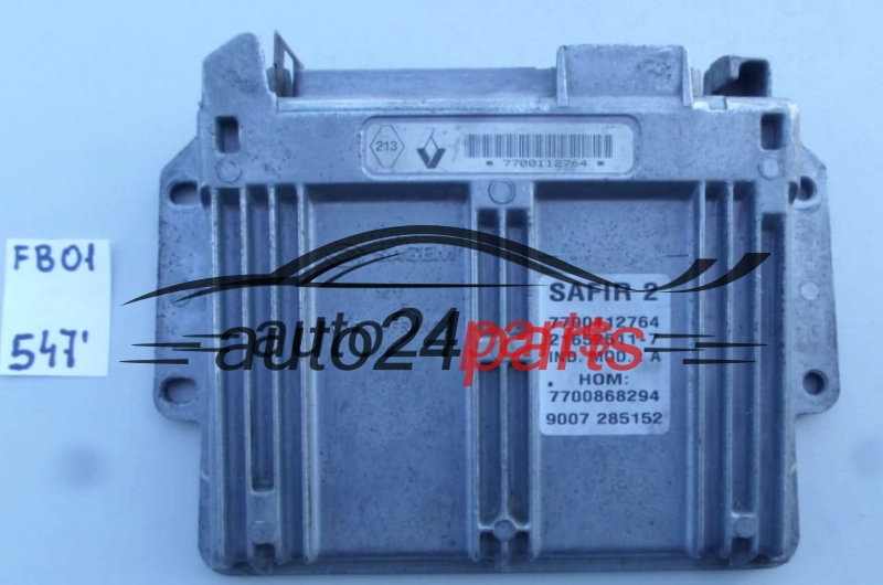 RENAULT CLIO 1.2 SAGEM 21652511-7 , 216525117, 7700112764 HOM 7700868294