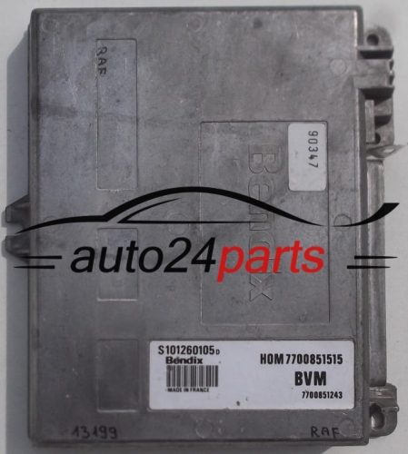 RENAULT 25 BENDIX S101260105 D, S101260105D, HOM 7700851515, 7700851243