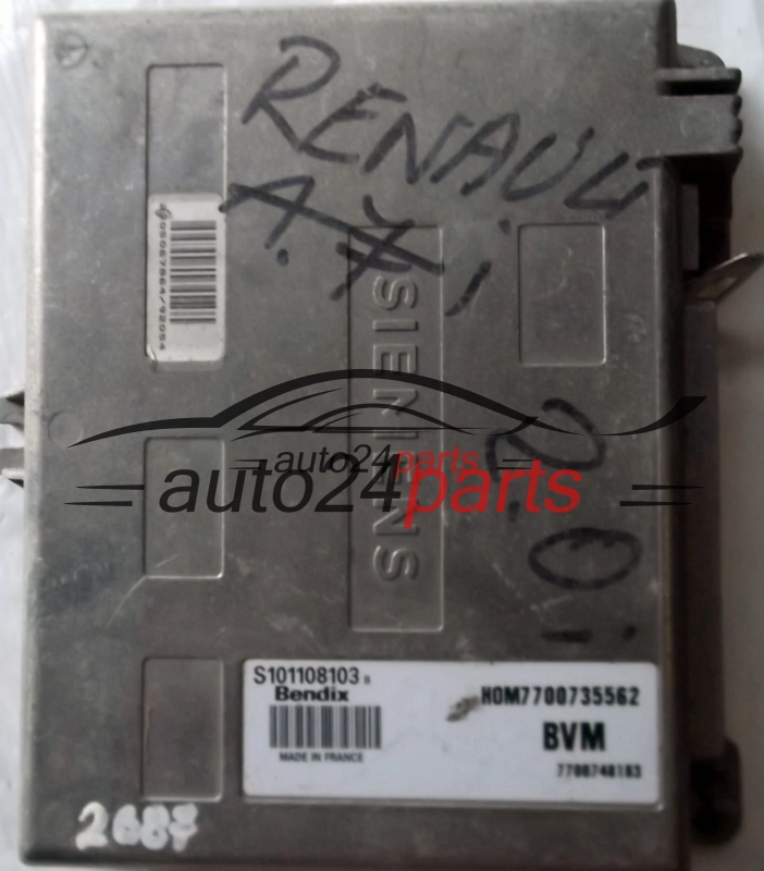 RENAULT 21 NEVADA R21 2.2 SIEMENS S101108103B, S101108103, 101108103, HOM7700735562, 7700735562, 7700748183