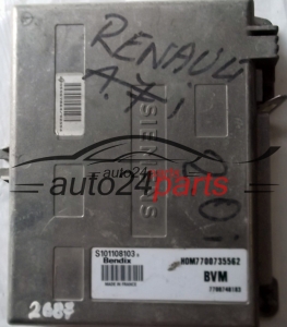 CENTRALINA DO MOTORE RENAULT 21 NEVADA R21 2.2 SIEMENS S101108103B, S101108103, 101108103, HOM7700735562, 7700735562, 7700748183