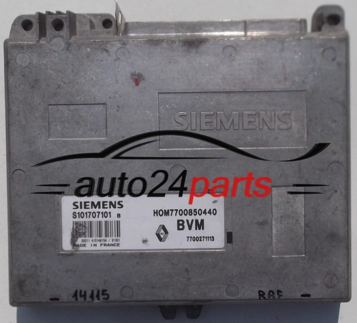 RENAULT 19 SIEMENS S101707101 B, S101707101B, 7700850440, 7700271113