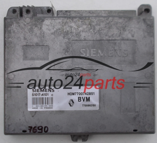RENAULT 19 1.8, S101714101C, HOM7700742851, HOM 7700742851, 7700862150, BVM