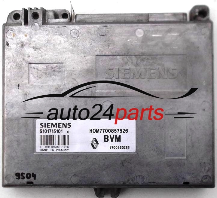 RENAULT 19 1.8 16V, SIEMENS S101715101 C, S101715101C, HOM7700857526, 7700857526