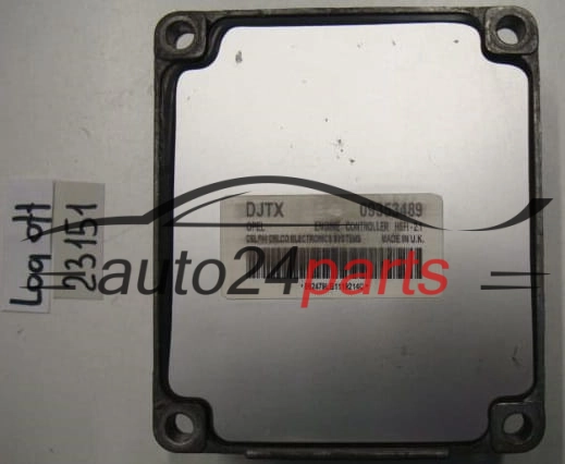 KOMPUTER STEROWNIK SILNIKA OPEL ASTRA CORSA VECTRA ZAFIRA DELPHI DELCO 09353489 DJTX, 09353489DJTX, HSFI-2.1