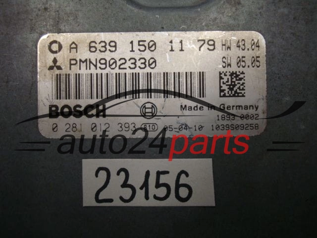 Sterownik silnika Smart 1.5 CDI 0281012393 A6391501179 – zdjęcie 2