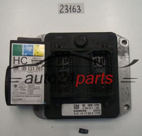Sterownik silnika Opel Vectra B 1.8 5WK91706 90569370 – zdjęcie 2