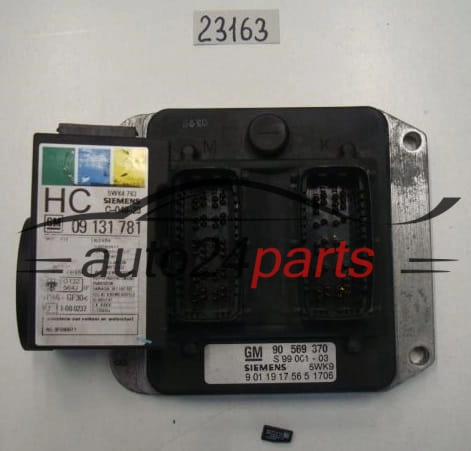 Sterownik silnika Opel Vectra B 1.8 5WK91706 90569370 – zdjęcie 2