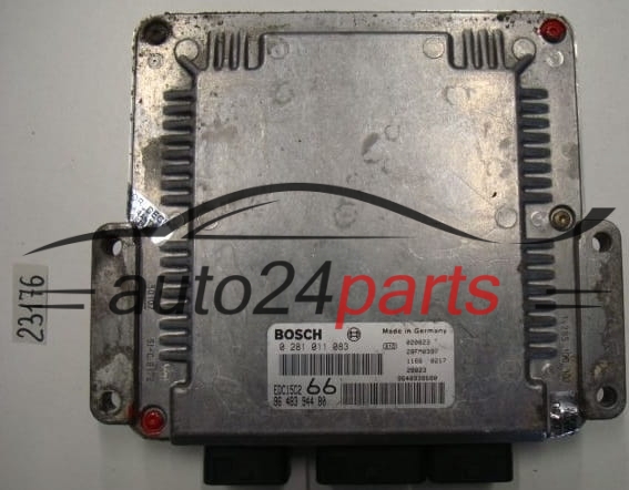 Sterownik silnika Peugeot 206 2.0 HDI 0281011083 9648394480