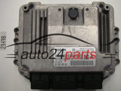 KOMPUTER STEROWNIK SILNIKA PEUGEOT 307 1.6 HDI BOSCH 0 281 011 863, 0281011863, 96 559 435 80, 9655943580, 9653958980, EDC16C34
