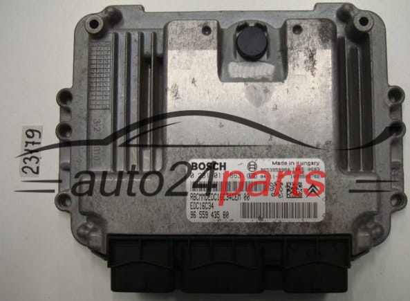 Sterownik silnika Peugeot 307 1.6 HDI 0281011863 9655943580 – zdjęcie 2