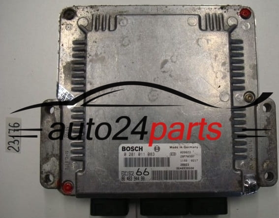 PEUGEOT 206 2.0 HDI BOSCH 0281011083 9648394480 EDC15C2 66