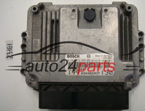 CALCULATEUR MOTEUR  FIAT PUNTO GRANDE BOSCH 0 281 012 899, 0281012899, 51795844
