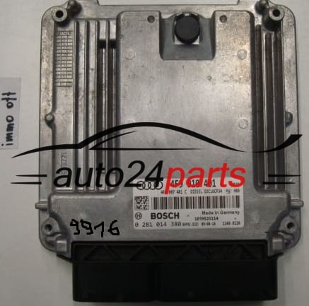 AUDI A6 3.0 TDI BOSCH 0 281 014 380, 0281014380, 4F9 910 401 L, 4F9910401L