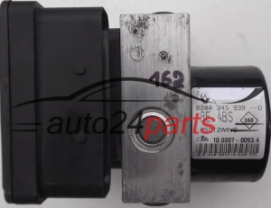 ABS HYDRAULIK-AGGREGAT MIT STEUERGERAET RENAULT LAGUNA 8200 345 939 D, 8200345939D, P5CT2AAY6, ATE 10.0207-0093.4, 10020700934, 10.0970-1402.3, 10097014023