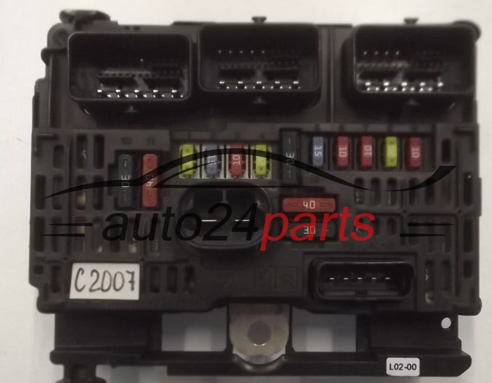 Centralina de comando do sistema BSI CITROEN PEUGEOT SIEMENS VDO S118983002 K, S118983002K, 9656086180