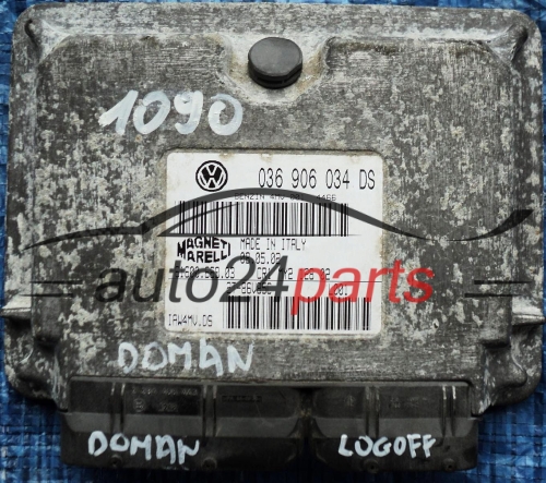 ECU ENGINE CONTROLLER SEAT LEON TOLEDO 1.6 036906034DS, 6160066903, IAW4MVDS