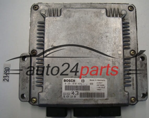 KOMPUTER STEROWNIK SILNIKA CITROEN XSARA 2.0 HDI BOSCH 0 281 010 499, 0281010499, 96 420 130 80, 9642013080, 28FM0000, EDC15C2 43
