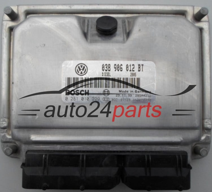 SEAT LEON TOLEDO 1.9 TDI AHF 038 906 012 BT, 038906012BT, BOSCH 0 281 010 229, 0281010229