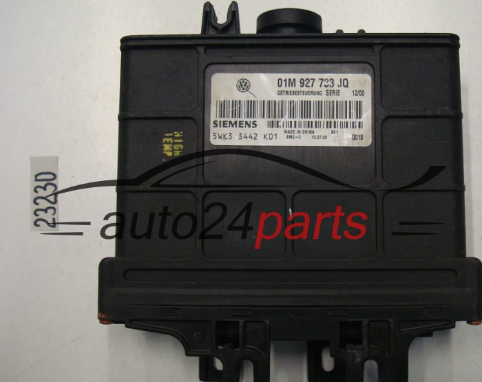 Sterownik skrzyni automatycznej VW Golf Bora Siemens 5WK33442 01M927733JQ