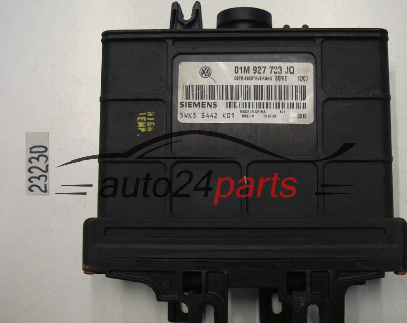 Sterownik skrzyni automatycznej VW Golf Bora Siemens 5WK33442 01M927733JQ