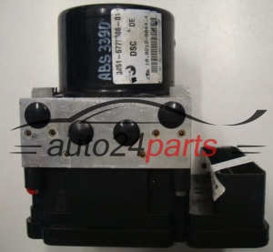 POMPE HYDRAULIQUE ET CALCULATEUR d'ABS BMW 3451-6775386-01, 34516775386-01, 10021200444, 34526778485-01