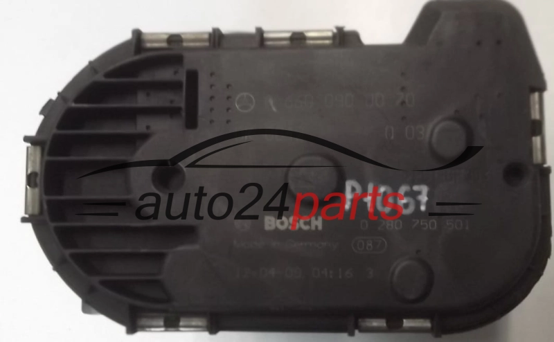 Throttle body Smart Fortwo 0280750501 A6600900070