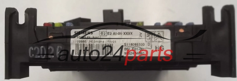 Moduł komfortu BSI Citroen Peugeot S118085320D 9652474680 – zdjęcie 2