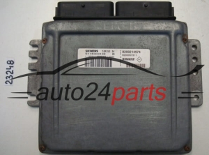 KOMPUTER STEROWNIK SILNIKA RENAULT CLIO SCENIC SIEMENS S118303109 B, S118303109B, 8200214974, 8200057311 - 