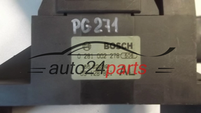 POTENCJOMETR PEDAL GAZU OPEL ASTRA G 2.0 X20DTL 0281002278, 09128851 AL, 9117961