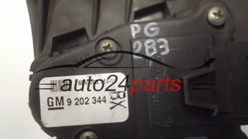 GASPEDAL POTENTIOMETR ELEKTRISCH GAS PEDAL OPEL ZAFIRA B 9 202 344, 9202344