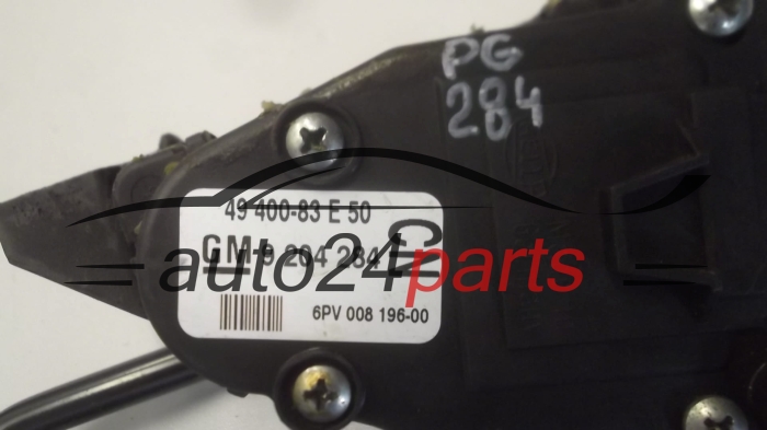 PEDAL DO ACELERADOR POTENTIOMETER OPEL AGILA 9 204 284 CN, 9204284, 6PV008196-00