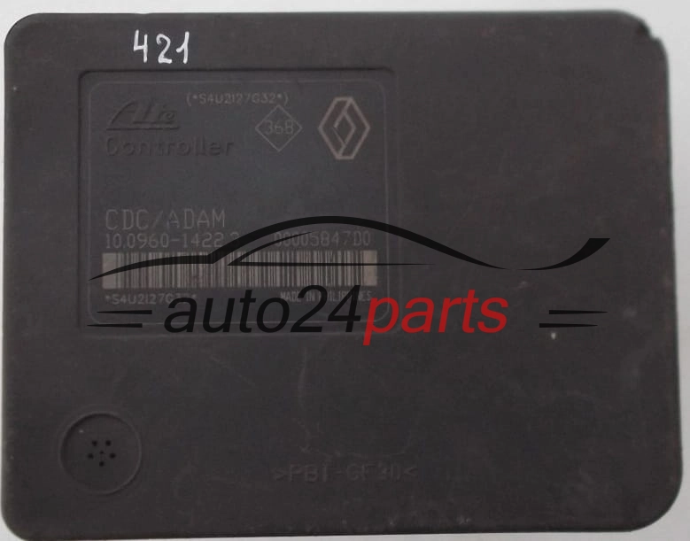 Αντλία αβς RENAULT LAGUNA 2.2 DCI ATE 8200 159 837 B, 8200159837B, 10.0206- 0092.4, 100206-00924, 10.0960-1422.3, 10096014223