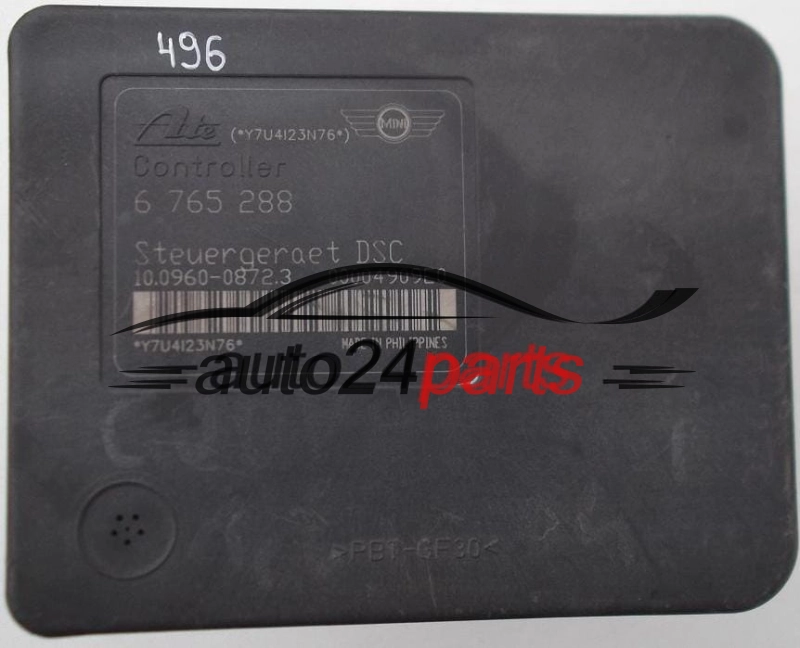 MINI COOPER 34516765286, 10.0206-0099.4, 10020600994, 6 765 288, 6765288, 10.0960-0872.3, 10096008723