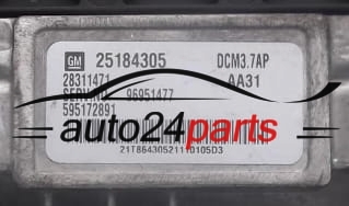 OPEL ANTARA 2.2 CDTI 25184305, 28311471, 96951477, 595172891 DCM3.7AP AA31