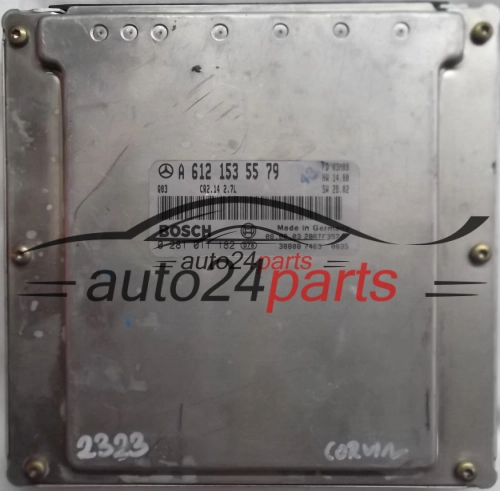 MERCEDES W209 CLK 270 CDI A6121535579, A 612 153 55 79, BOSCH 0281011182, 0 281 011 182, CR2.14