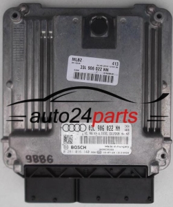 Μονάδα Ελέγχου Κινητήρα AUDI A4 2.0 TDI BOSCH 0 281 016 140, 0281016140, 03L 906 022 NN, 03L906022NN