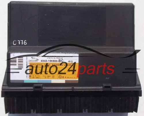 CENTRALKA MODUL KOMFORTU JAGURA  X-TYPE D 1X43-15K600-BC, 1X4315K600BC, SIEMENS 5WK4 5052D, 5WK45052D, T83SA - C776