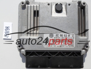 KOMPUTER STEROWNIK SILNIKA VW VOLKSWAGEN GOLF 1.4 TSI BOSCH 0 261 S05 805, 0261S05805, 03C 906 016 AH, 03C906016AH, 03C907309A, MED17.5.5 - 