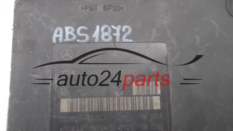 ABS POMPA CENTRALINA MERCEDES  A 209 545 29 32,  10.0925-1570.3