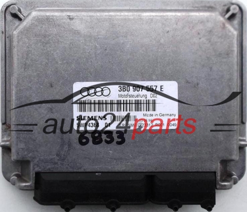 CENTRALITA DE MOTOR AUDI A4 1.6 AHL SIEMENS 5WP4368 01, 5WP436801, 3B0 907 557 E, 3B0907557E