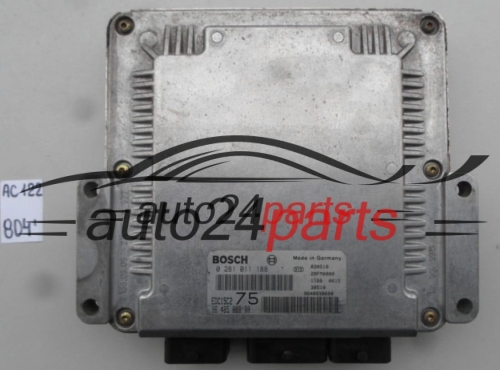 PEUGEOT 206 2.0 HDI BOSCH 0281011188 9648588880 9640938680 EDC15C2 75