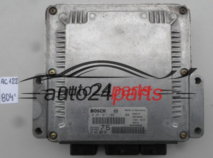 PEUGEOT 206 2.0 HDI BOSCH 0281011188 9648588880 9640938680 EDC15C2 75