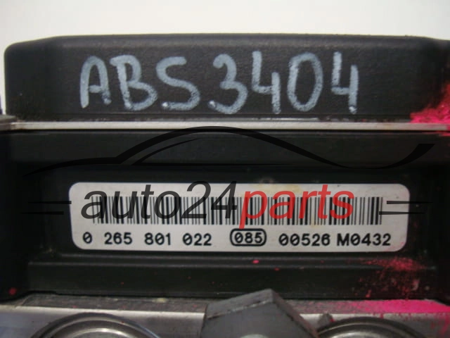 VW VOLKSWAGEN SEAT BOSCH 0 265 237 043, 0265237043, 6R0 614 117 AB, 6R0614117AB, 0265801022